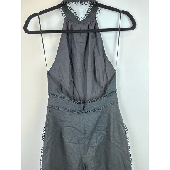 NWT Keepsake The Label Sleeveless, Wide Leg, Halter Jumpsuit - Picture 4 of 11